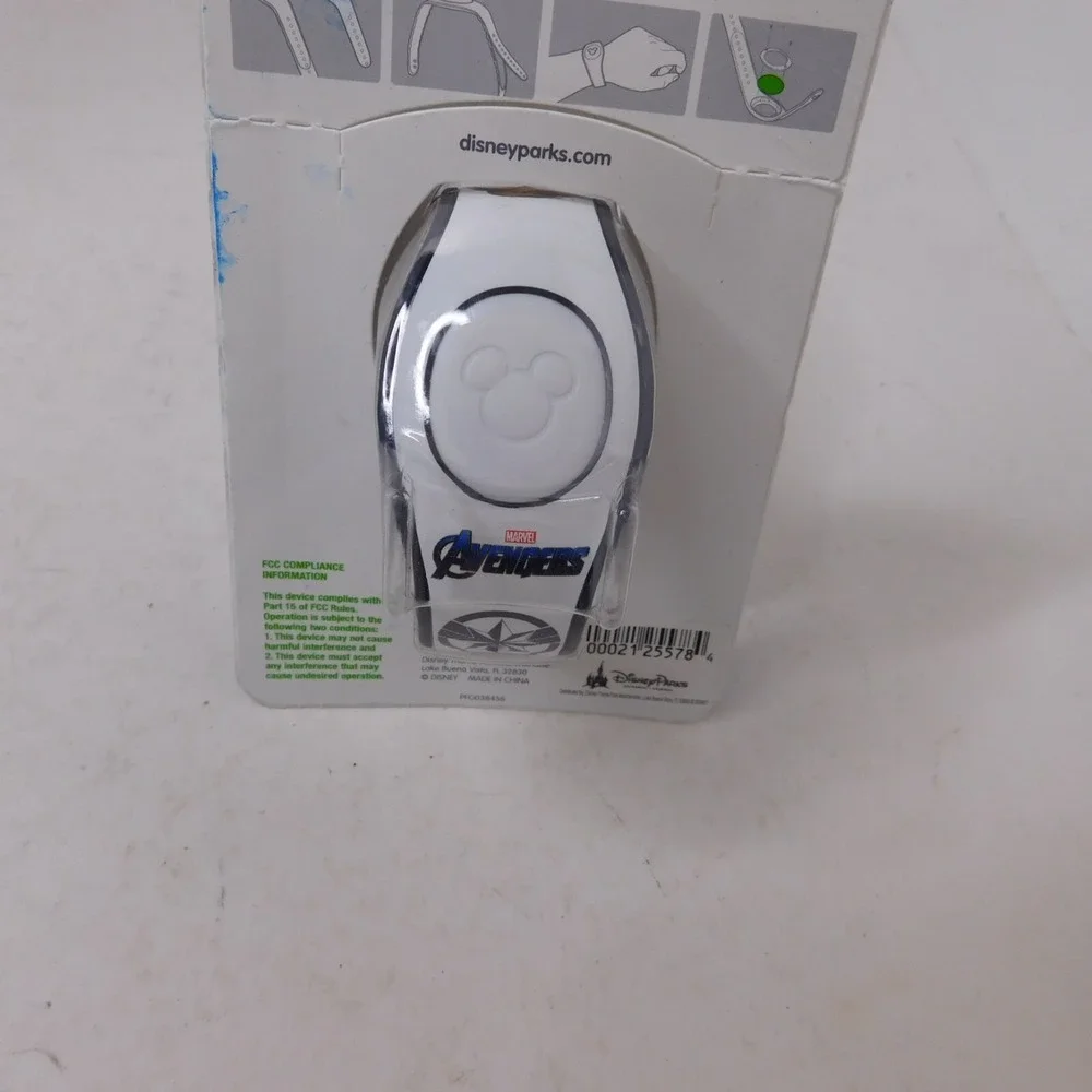 Magic Band New Disney World Marvel Captain Marvel White Magicband 2.0